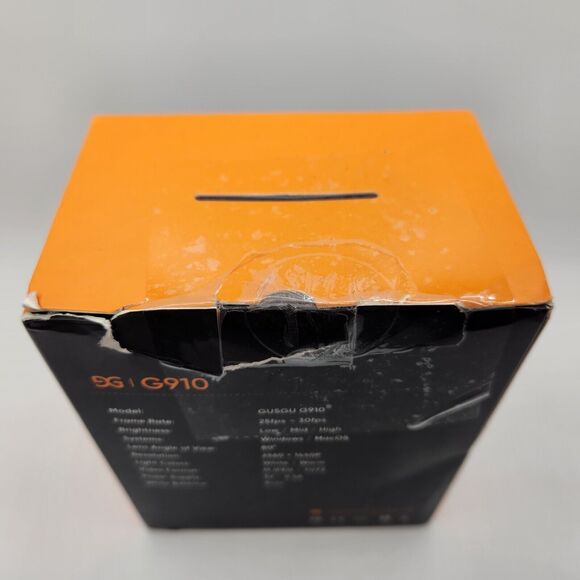 GUSGU G910 2K Quad HD Webcam, with Microphone & Ring Light & Privacy Cover - Picture 5 of 5